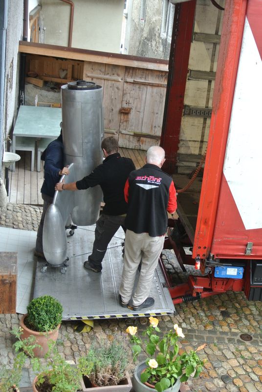 Der Abtransport